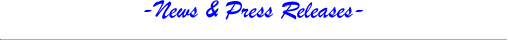 -News & Press Releases-