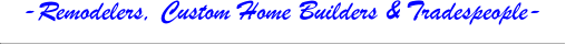 -Builders & Spec House Program-