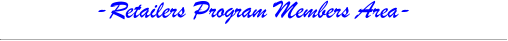 -Retailers Program Members Area-